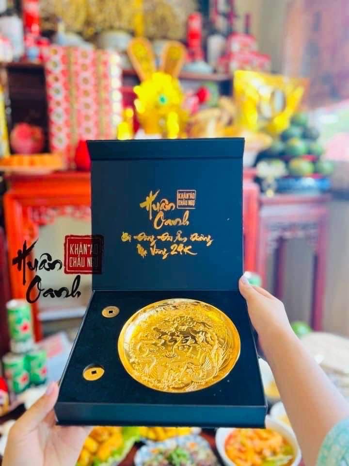 Bộ đồng đài mạ vàng 24k cao cấp Bộ đồng đài mạ vàng 24k cao cấp